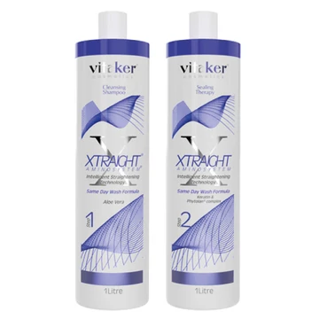 XTRAIGHT AMINO SYSTEM - sampon&anti-frizz kezelés