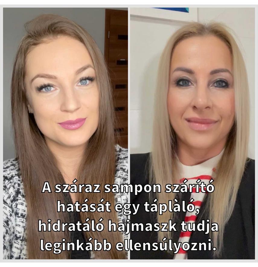 MINDENT A SZÁRAZ SAMPONRÓL...